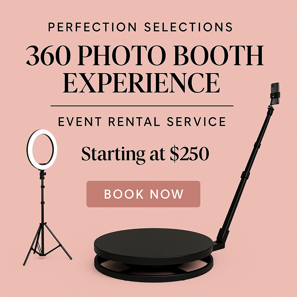 360 Photo Booth Experience – Event Rental Service