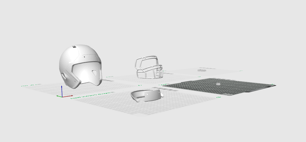 Blank Football Helmet Tumbler Sleeve - Digital STL File